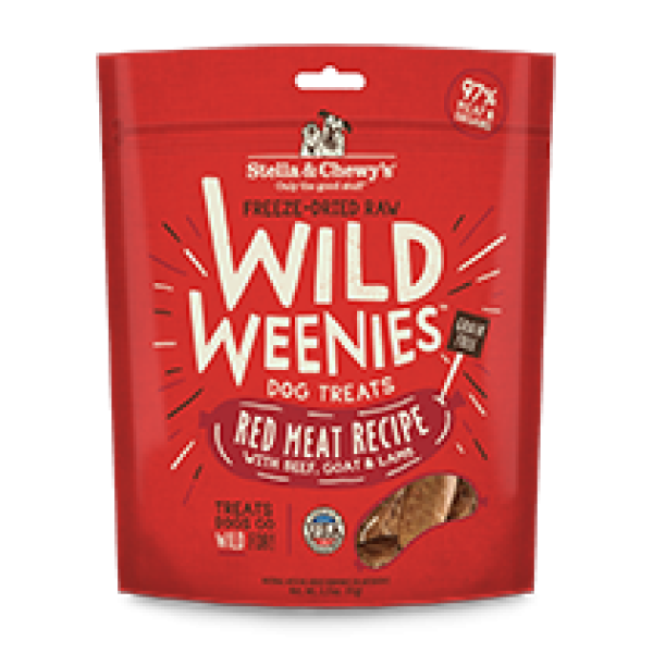 Stella & Chewy's Wild Weenies - Red Meat Recipe (with Beef, Goat, Lamb)  凍乾香腸小食-紅肉配方 3.25oz